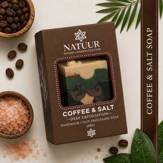 Coffee & Himalayan Salt Soap 100gms