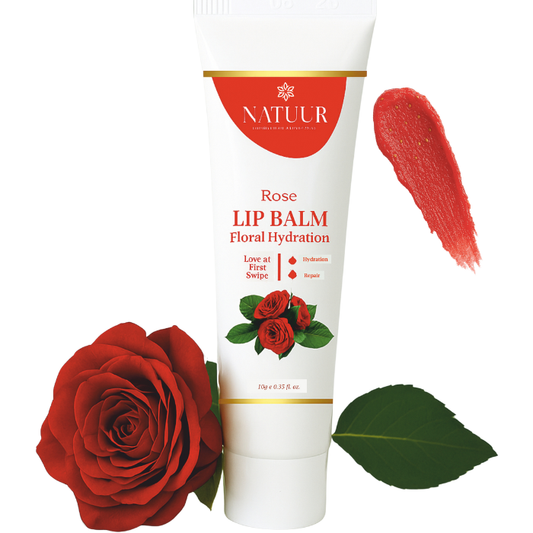 Lip Balm – Rose & Cardamom Floral Hydration 10gms