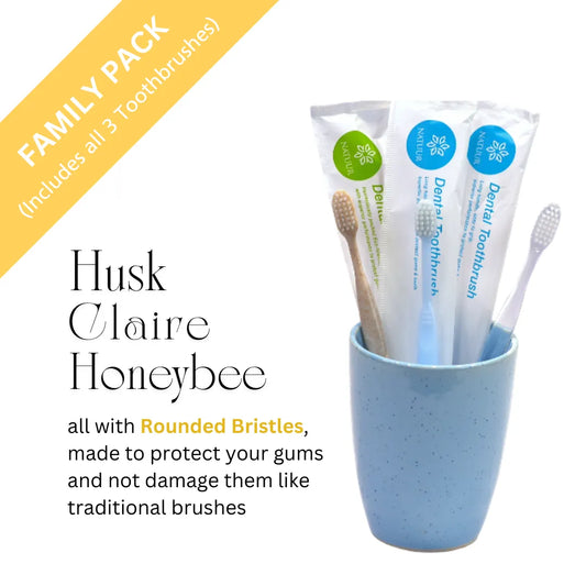 NATUUR Extra Gentle Bristles Daito Toothbrush