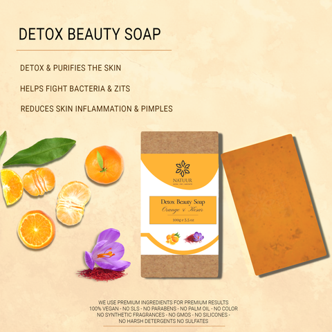 Orange Kesar- Beauty Soap 100gm