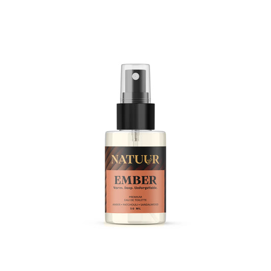 EMBER | Amber | Patchouli | Sandalwood | Premium Eau De Toilette | Warm | Deep | Unforgettable