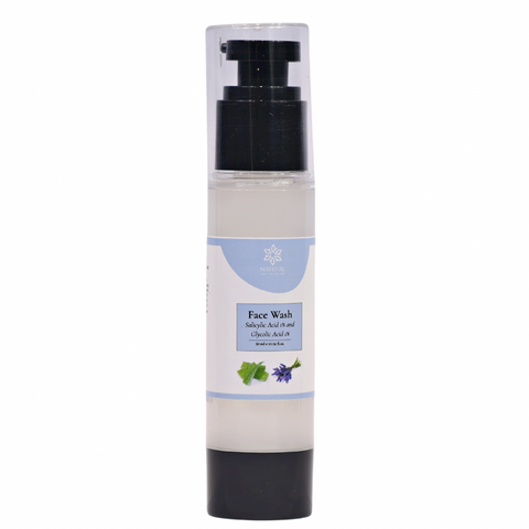 Face wash Salicylic Acid and Glycolic acid - for pigmented and acne prone skin