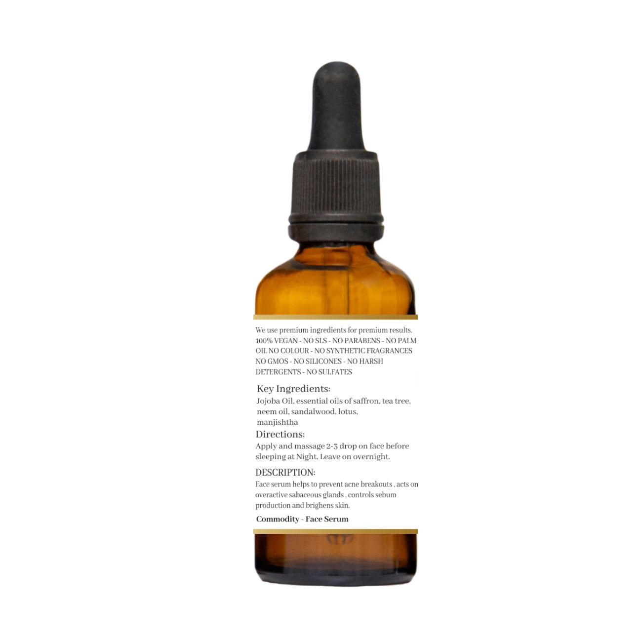 Face serum for acne-prone skin