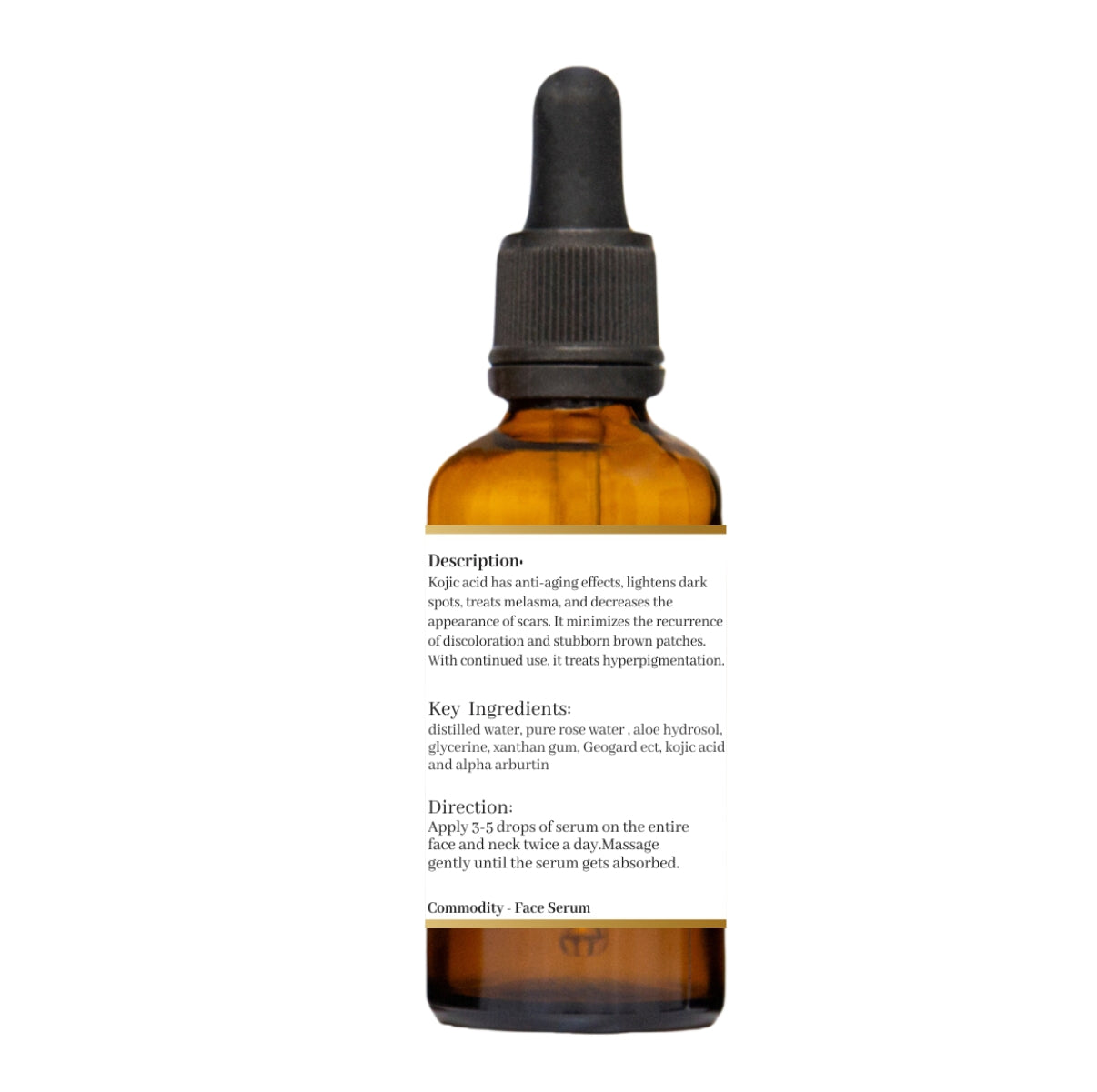 Face serum for hyperpigmentation