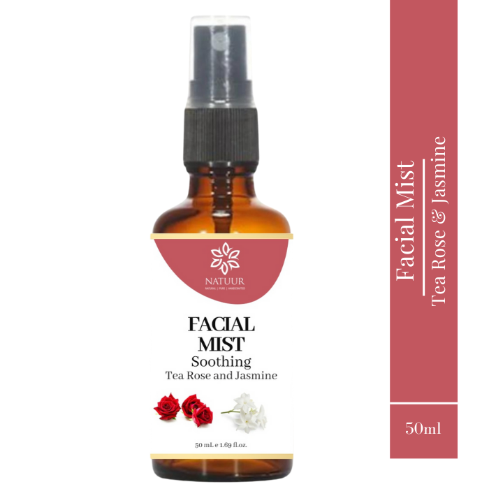 Natuur Tea Rose & Jasmine Soothing Facial Mist