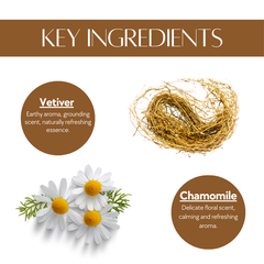 Natuur Calming Facial Mist with Vetiver and Chamomile