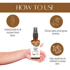 Natuur Calming Facial Mist with Vetiver and Chamomile