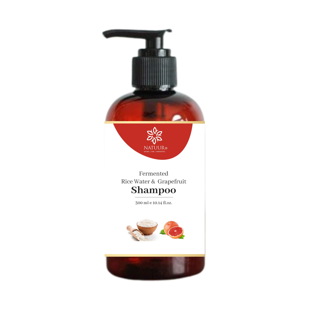 Fermented Rice Water & Grapefruit Shampoo for Volume