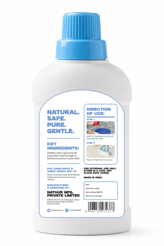 Eucalyptus Floor Cleaner - Decontaminant & Deodorizer 500ml