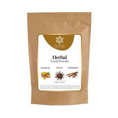 Herbal Toothpowder - Turmeric, Cinnamon & Cloves(100g)