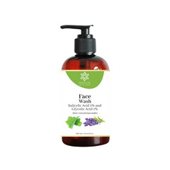 Face wash Salicylic Acid and Glycolic acid - for pigmented and acne prone skin