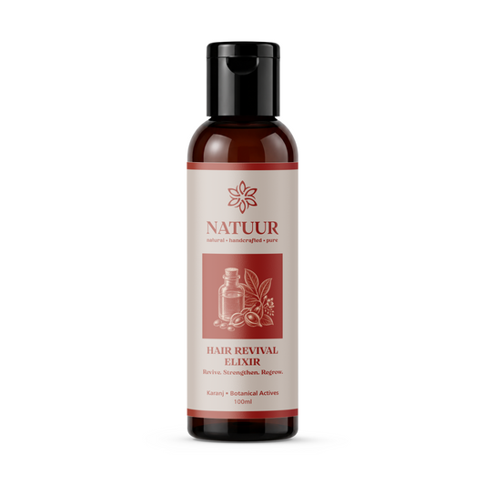 Hair Revival Elixir | Karanj | Botanical Actives | Revive | Strengthen | Regrow