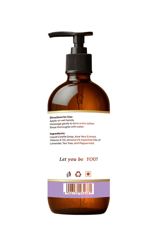 Natuur Hand Wash - Anti Bacterial Lavender & Peppermint