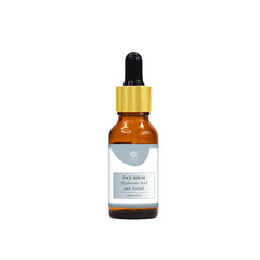 Natuur Hyaluronic Acid & Retinol Face Serum for hydration and renewal, available in 20ml and 50ml.