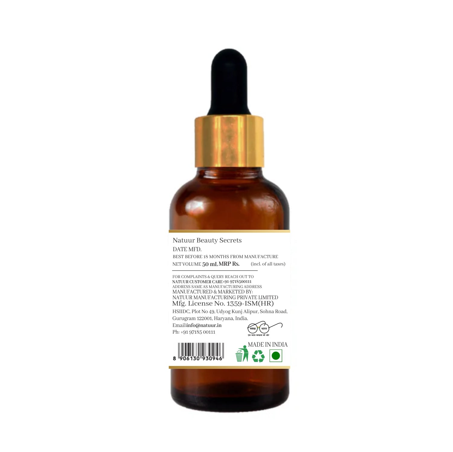 Hydrating serum for healthy skin