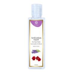 Activation Liquid for Face Pack - Lavender and Rose 100 mL