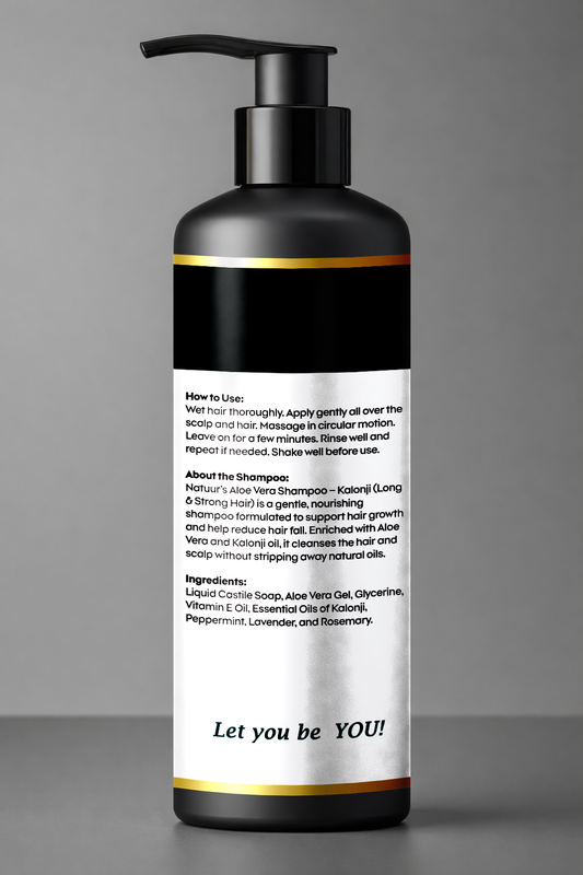 Aloe Vera Shampoo - Kalonji for long and strong hair