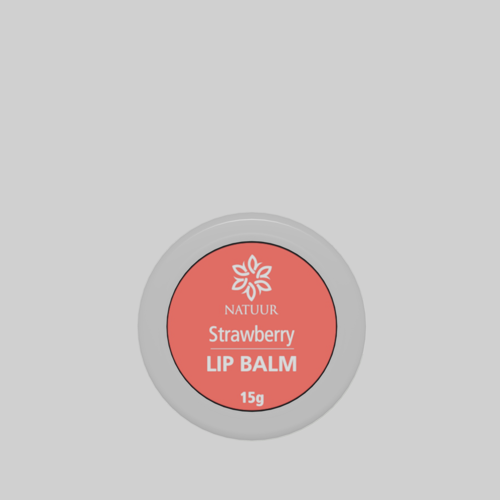 Natuur Lip Balm - Strawberry 15gms - Natuur.in