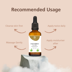 Moisturizing serum for dry skin