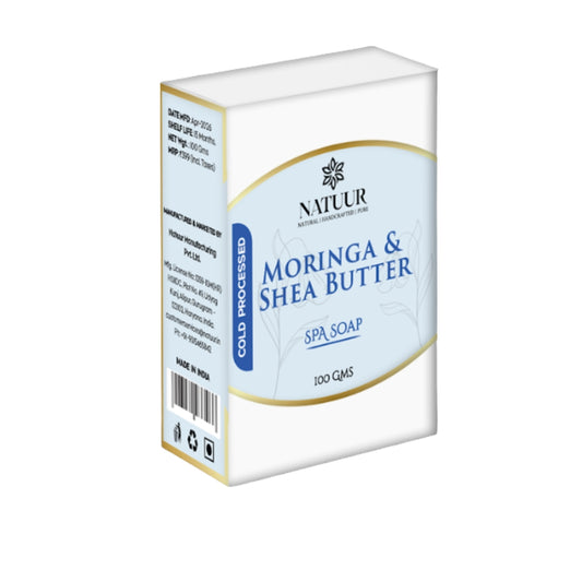 Moringa & Shea Butter Soap Anti Aging 100gm