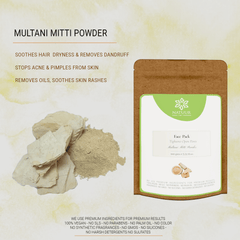 Multani mitti powder 100g - Natuur.in