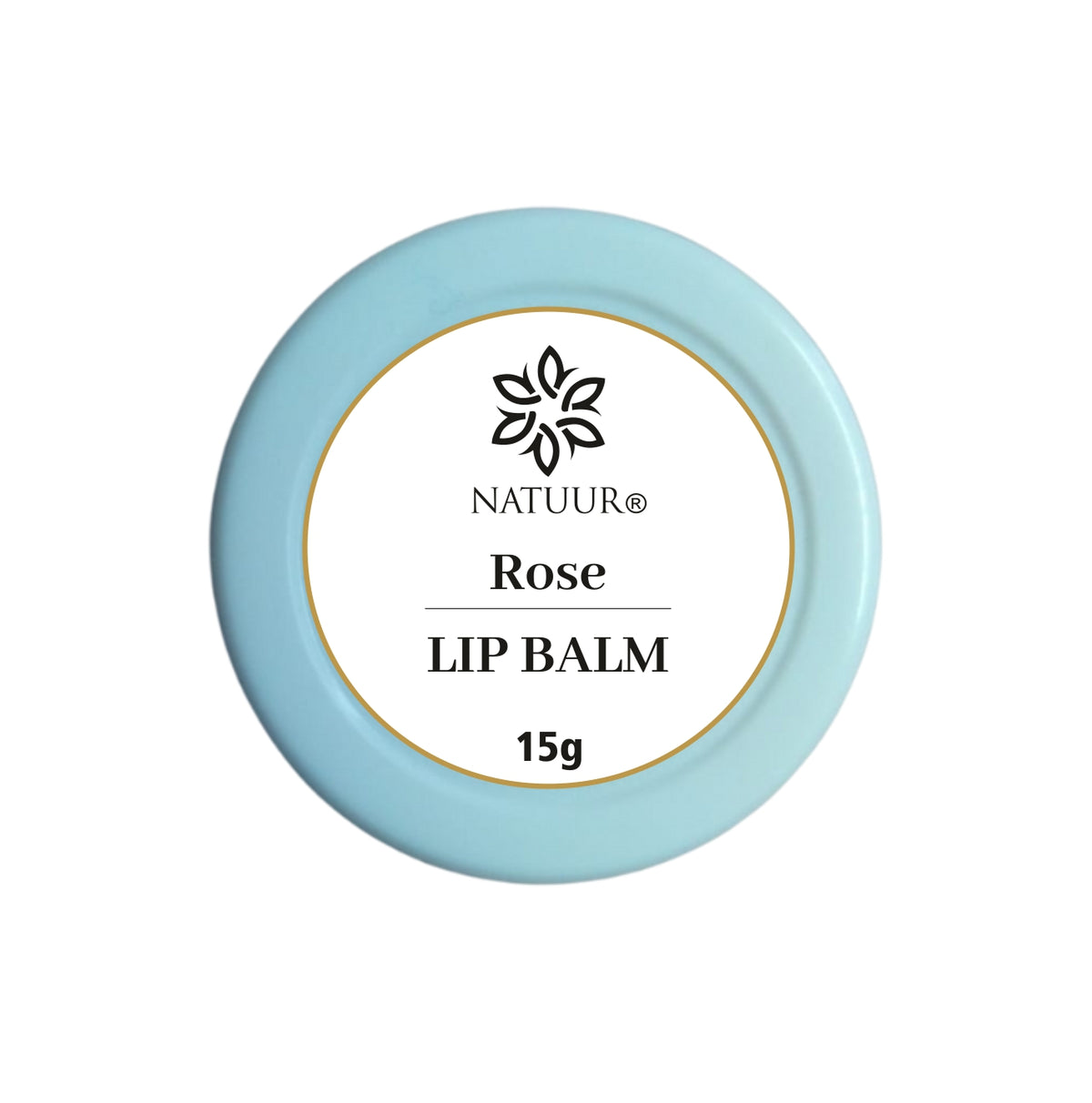 Natural Rose Lip Balm with Cardamom - 15gm