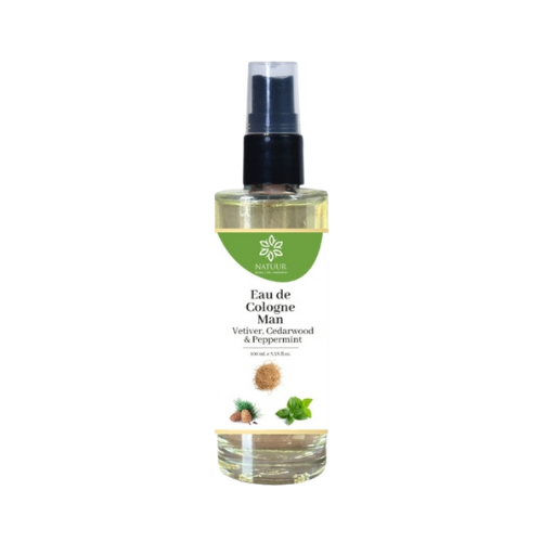 Natuur EU-D Cologne for Men (100ml) - Fresh, Long-Lasting Scent
