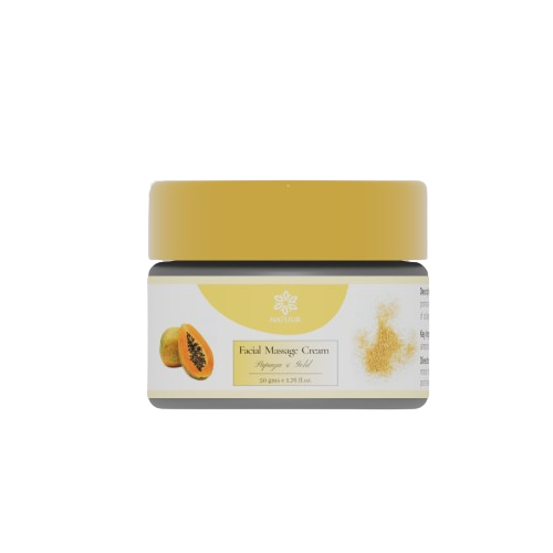 Natuur Papaya Gold Facial Massage Cream 50gms