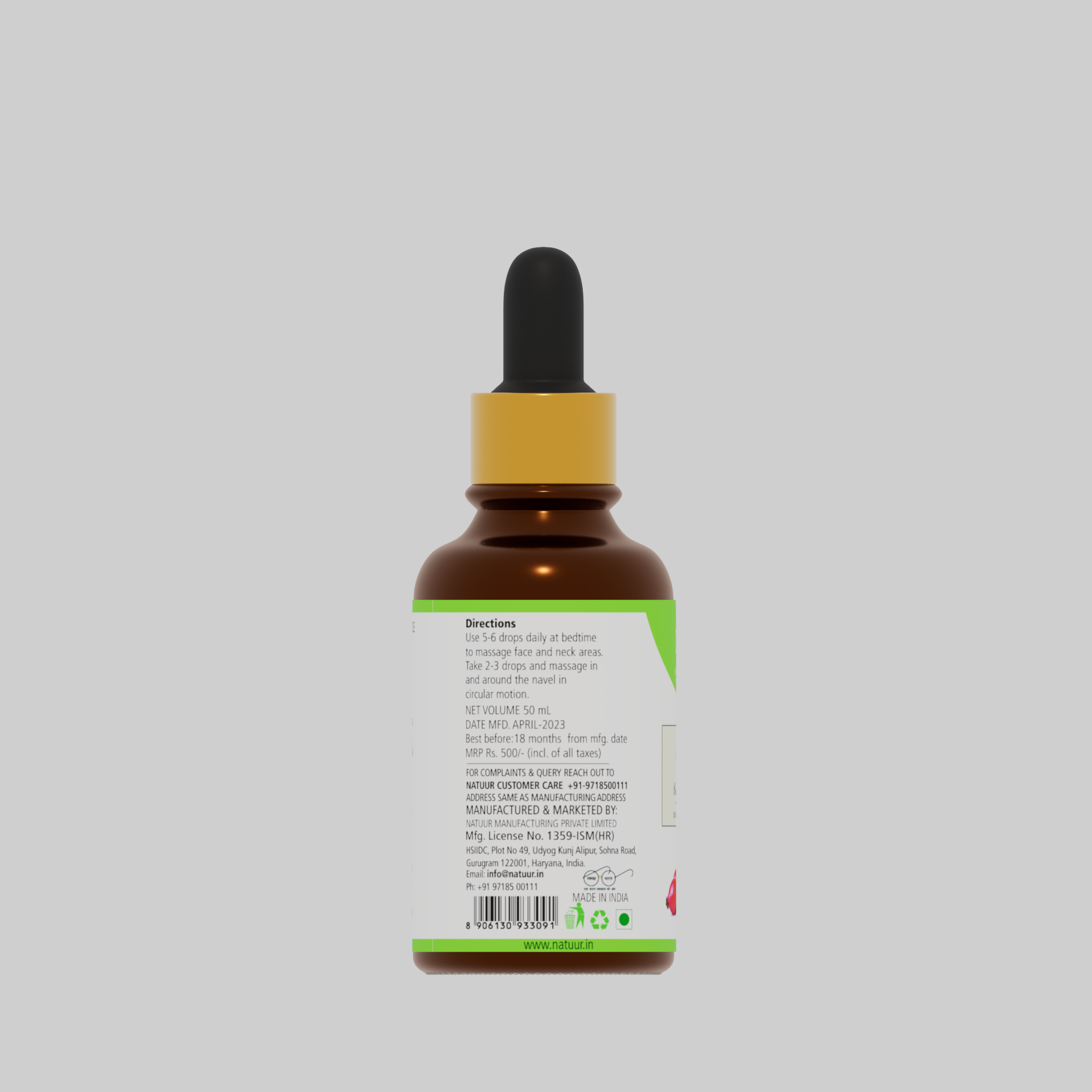 Natuur Pure Rosehip oil 50 ml - Natuur.in