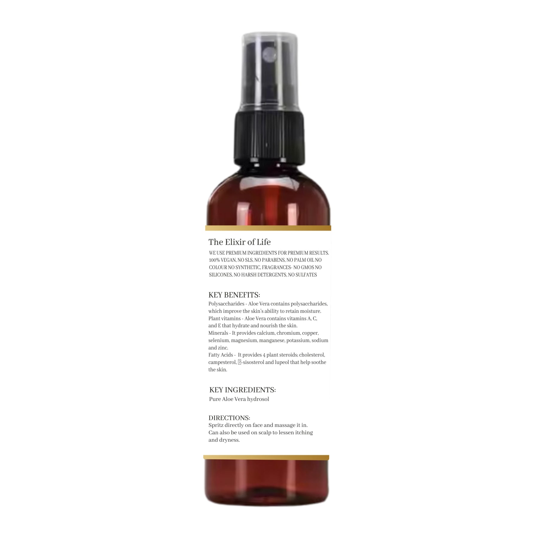 Pure Aloe Vera Hydrosol