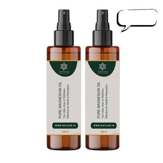 Pure Magnesium oil 200 ml (Pack of 2)