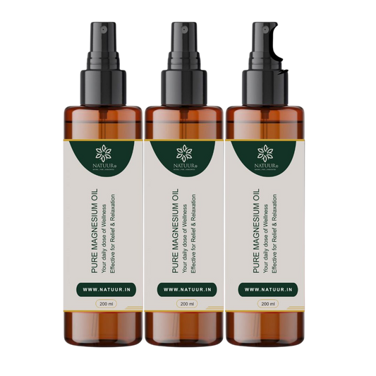 Pure Magnesium Oil 200 ml (Pack of 3)