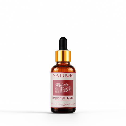 Radiance Elixir | Kumkumadi | Saffron | Ayurvedic Beauty Oil | Illuminate | Restore | Glow - 20ml