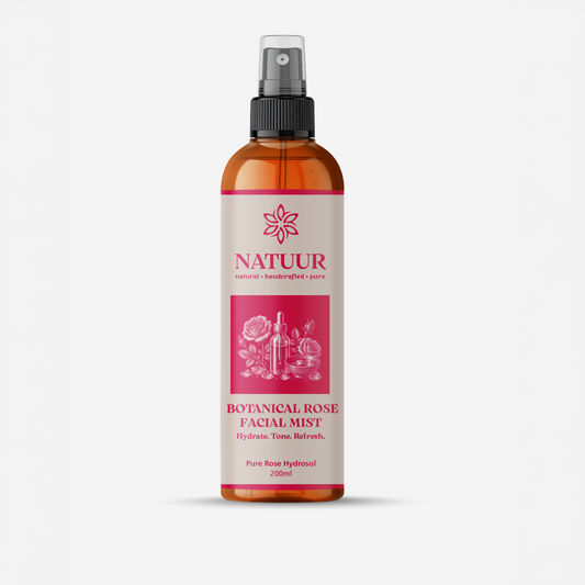 Botanical Rose Mist | Pure Rose Hydrosol | Hydrate | Tone | Refresh - 200ml