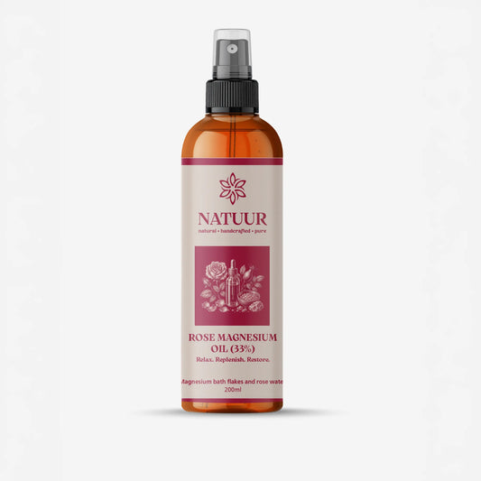 Rose Magnesium Oil | Magnesium bath flakes | rose water | Relax | Replenish | Restore