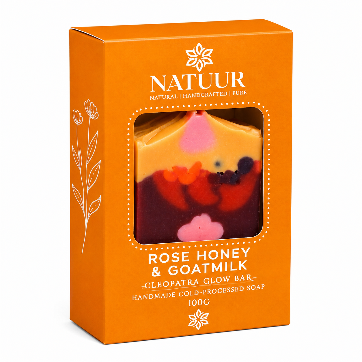 Cleopatra Honey Goatmilk  Everyday Soap Bar100gms Foil of 100 GM