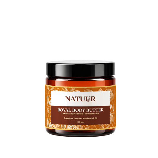 Royal Body Butter | Cow ghee | Cocoa | Kumkumadi oil | Luxury Nourishment | Timeless Glow
