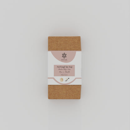 Natuur Spa Soap - Kaolin Clay, Oats, Rose and Vanilla - Natuur.in