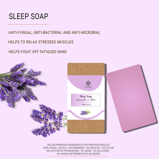 Natuur Lavender Shea - Sleep Soap 100gm