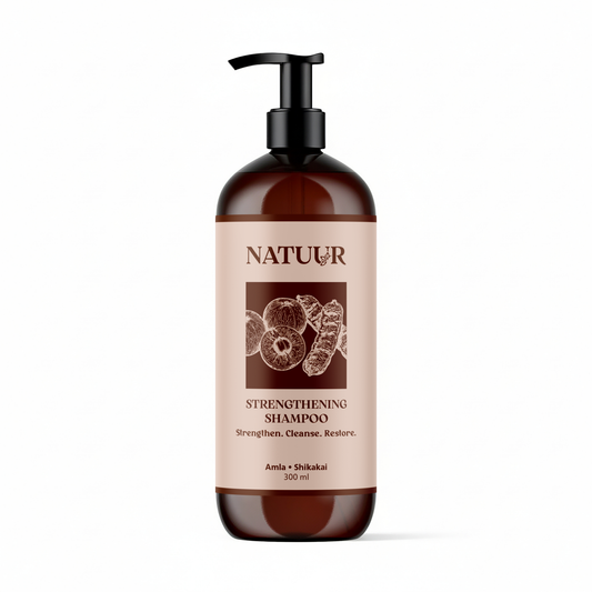 Strengthening Shampoo Amla | Shikakai |Strengthen| Cleanse|Restore