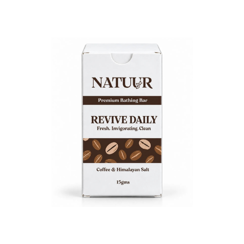 REVIVE | Coffee | Himalayan Salt | Artisanal Cold Processed Beauty Bar | Energising | Exfoliating | Renewing