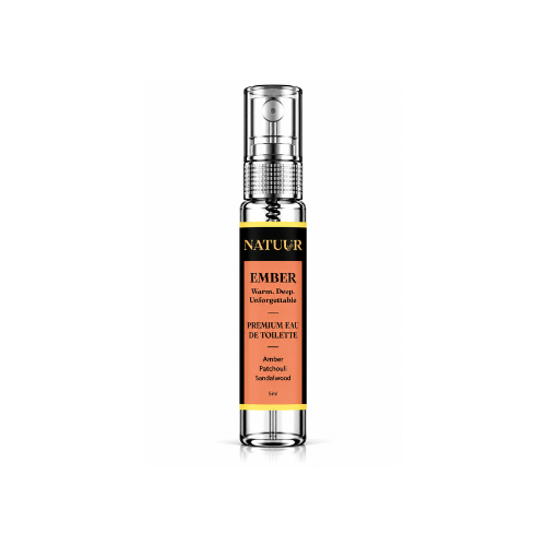 EMBER Amber • Patchouli • Sandalwood Premium Eau De Toilette Warm. Deep. Unforgettable - 5ml