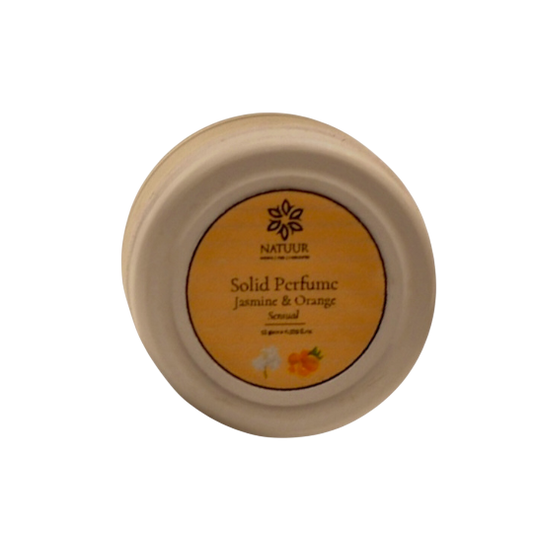 Natuur Solid Perfume: Sandalwood & Vanilla (15g) - Soothing