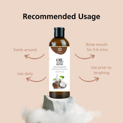 Natuur Oil Pulling Blend Coconut Clove Cinnamon