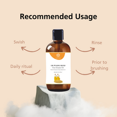 Natuur Oil Pulling Blend Sesame, Cardamom & Fennel Seeds- 200ml|300ml