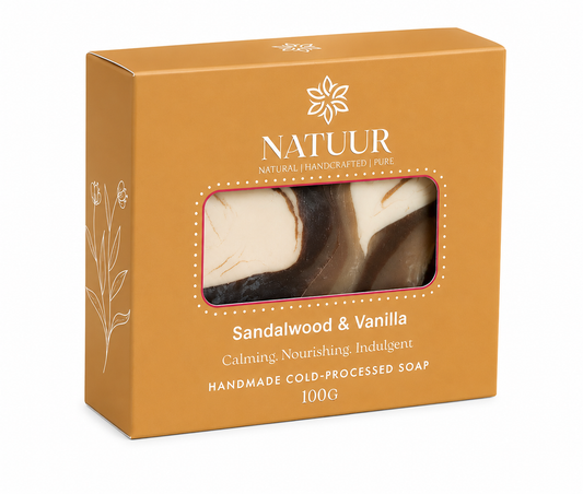 Sandalwood & Vanilla Bar 100gms