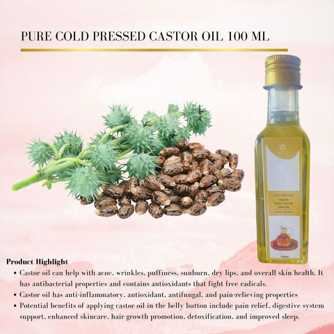 Pure cold pressed Castor oil