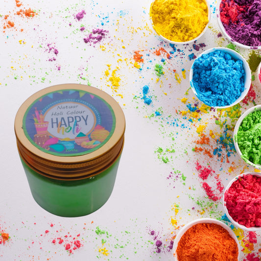Natuur Organic Green colour : Celebrate Holi with Nature’s Vibrant, Pure Hue