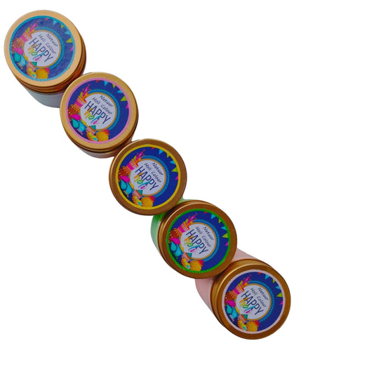Natuur Holi Joy Pack - 5 Vibrant Colors
