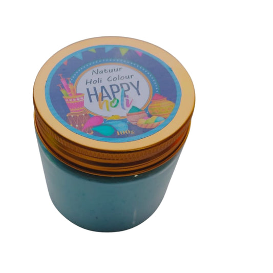 Natuur Organic Blue: Experience Holi with Nature's Pure, Radiant Hue